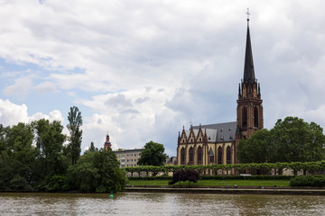 Naklejka premium La Chiesa Evangelica di Francoforte