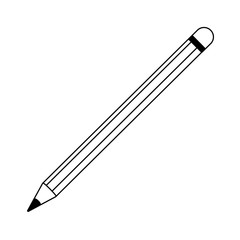 Isolated pencil tool design vector illustration