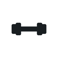 barbell vector icon