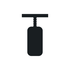 punching bag vector icon