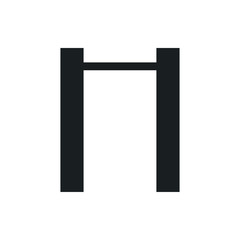 horizontal bar vector icon