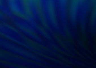 Dark BLUE vector blurred background.