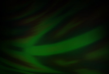 Dark Green vector blurred and colored pattern.