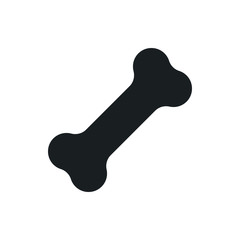 Fototapeta premium bone vector icon