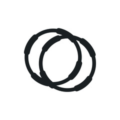 hoop vector icon