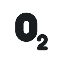 oxygen vector icon