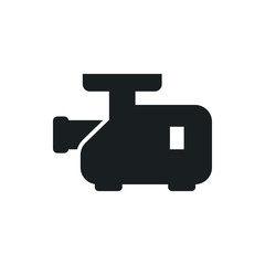  meat grinder vector icon