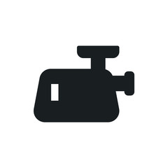  meat grinder vector icon