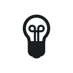  bulb vector icon