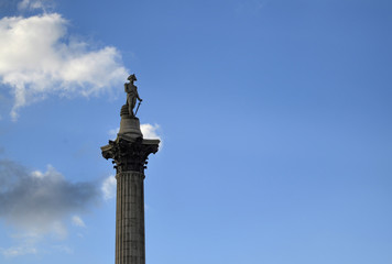 Fototapeta na wymiar London, United Kingdom, 14 June 2018. Trafalgar Square