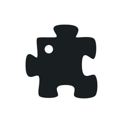 puzzle vector icon