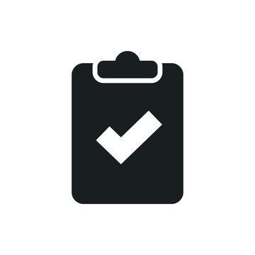 Clipboard Check Vector Icon