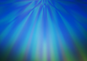 Light BLUE vector blurred shine abstract pattern.