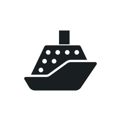 Fototapeta premium cruiser vector icon