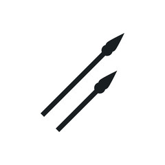 spear vector icon