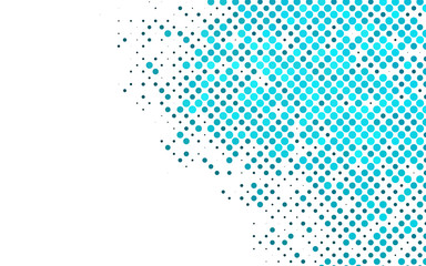 Light BLUE vector pattern with spheres.