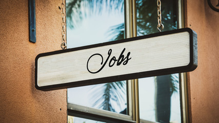 Street Sign to Jobs