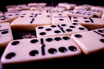 Time Clock domino stones minutes hours day