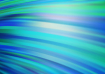 Light BLUE vector background with abstract lines.