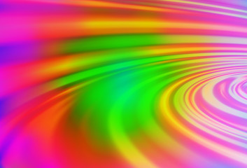 Obraz premium Light Multicolor, Rainbow vector template with lava shapes.