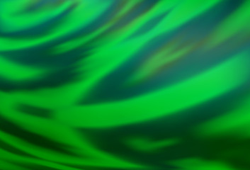 Light Green vector colorful blur backdrop.