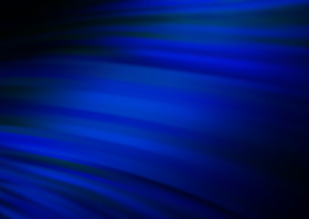 Fototapeta premium Dark BLUE vector template with bubble shapes.