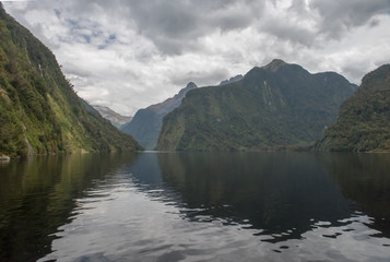 Doubtful Sound on a Cloudy Day