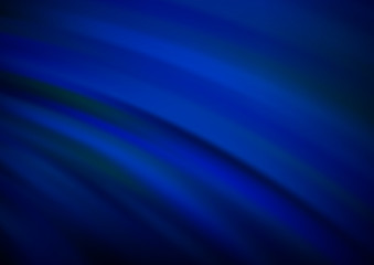 Dark BLUE vector template with lava shapes.