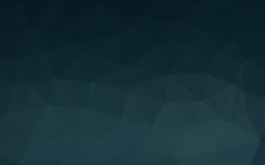 Dark BLUE vector abstract mosaic backdrop.