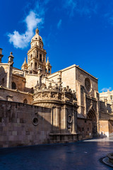 Cathedral Church of Saint Mary in Murcia, Spain.
