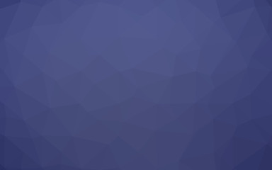 Dark BLUE vector shining triangular background.