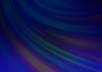 Dark BLUE vector bokeh pattern.