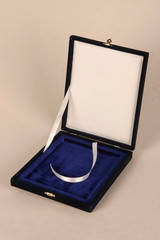 Luxury, leather or velvet, satin boxes for putting items such as mattresses, prizes, souvenirs