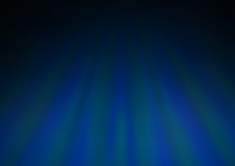 Dark BLUE vector glossy bokeh pattern.