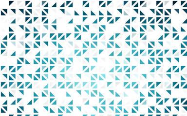 Light BLUE vector seamless backdrop with lines, triangles.