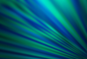 Obraz premium Light BLUE vector texture with colored lines.