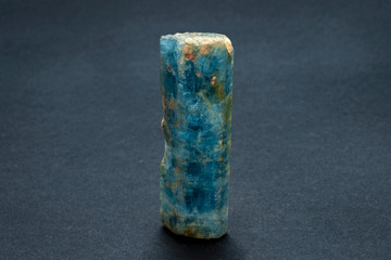 Piece of blue Beryl mineral from Pakistan. A mineral composed of beryllium aluminium cyclosilicate....