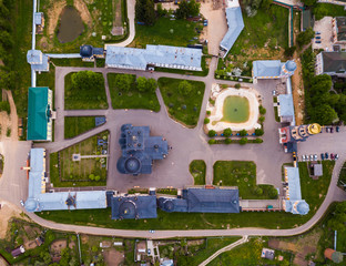 Aerial view of Ascension David hermitage, Novy Byt