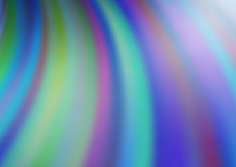 Obraz premium Light BLUE vector background with liquid shapes.