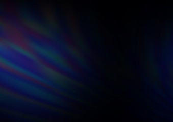 Dark BLUE vector blur pattern.