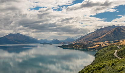 Obraz premium Beautiful Reflections on Lake Wakatipu