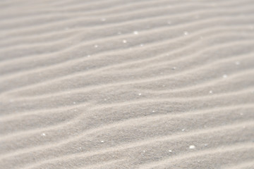 Fototapeta na wymiar Ripples in the Sand