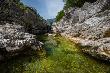 Beautiful canyon with rocks