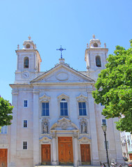 sao paulo church in lisbon, portugal