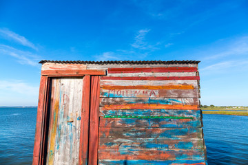 Porto Palafítico da carrasqueira, Troia peninsula, Alentejo, Portugal, Europe