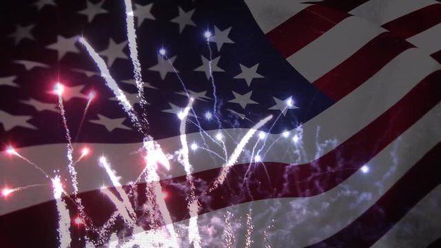 Independence day fireworks 