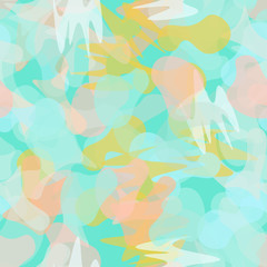 Camouflage Seamless Pattern. Military Camouflage