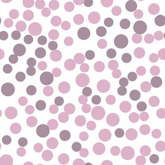 Abstract simple circles seamless pattern. Minimalistic elements wallpaper.