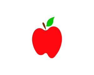 Red Apple vector illustration