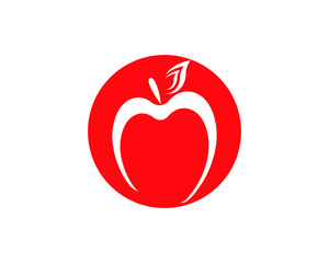 Red Apple vector illustration